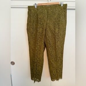 NWT JCrew Easy Pant in Lace - size 14T